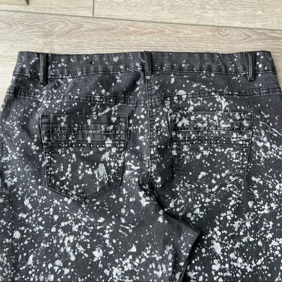 Mblm Splattered Studded Skinny Jeans - Picture 9 of 15